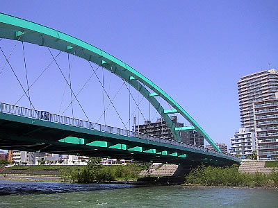 札幌|豊平川|水穂大橋|写真