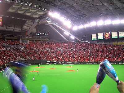 日本ハムファイターズ日本一@札幌ドーム