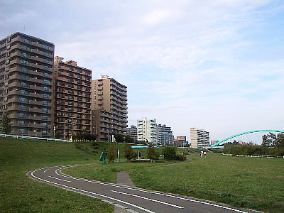 豊平川河川敷 札幌ランドスケープ