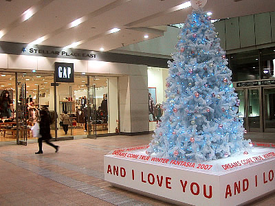 札幌駅|クリスマスツリー|写真