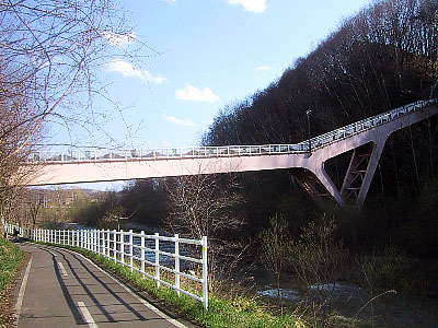 札幌|真駒内グリーンハイツ歩道橋|写真