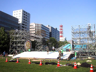 札幌|YOSAKOI準備中|写真