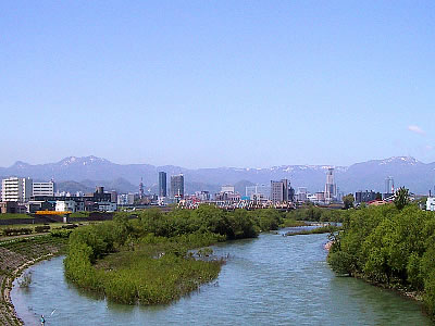 札幌|豊平川|北十三条大橋
