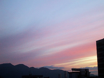 札幌|夕方|空