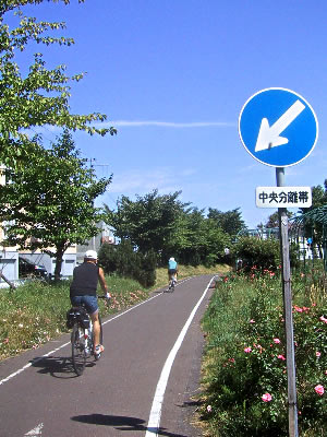 07-7-8札幌|白石サイクリングロード