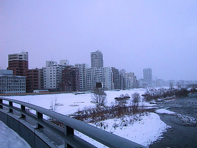 札幌|豊平川|幌平橋|写真