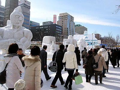 第60回さっぽろ雪まつり(2009年2月)